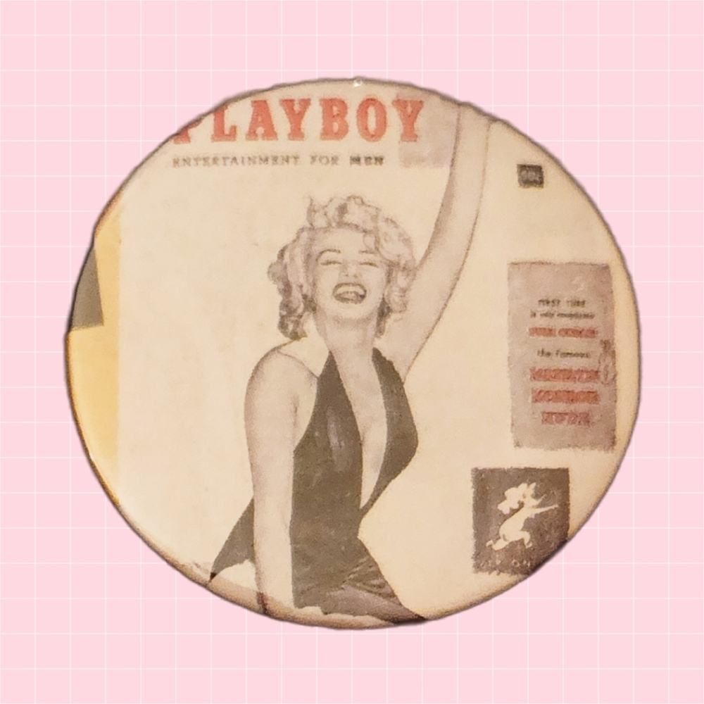 Playboy Marilyn Monroe 2" Pin